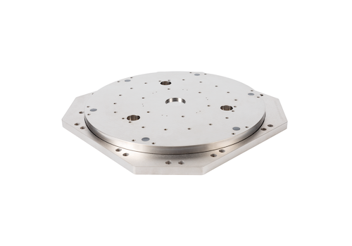 WP120B tip/tilt and Z-axis nanopositioning stage for 300 mm wafers.